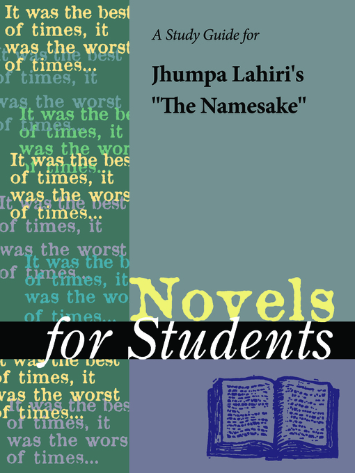 Title details for A Study Guide for Jhumpa Lahiri's "The Namesake" by Gale, Cengage Learning - Available